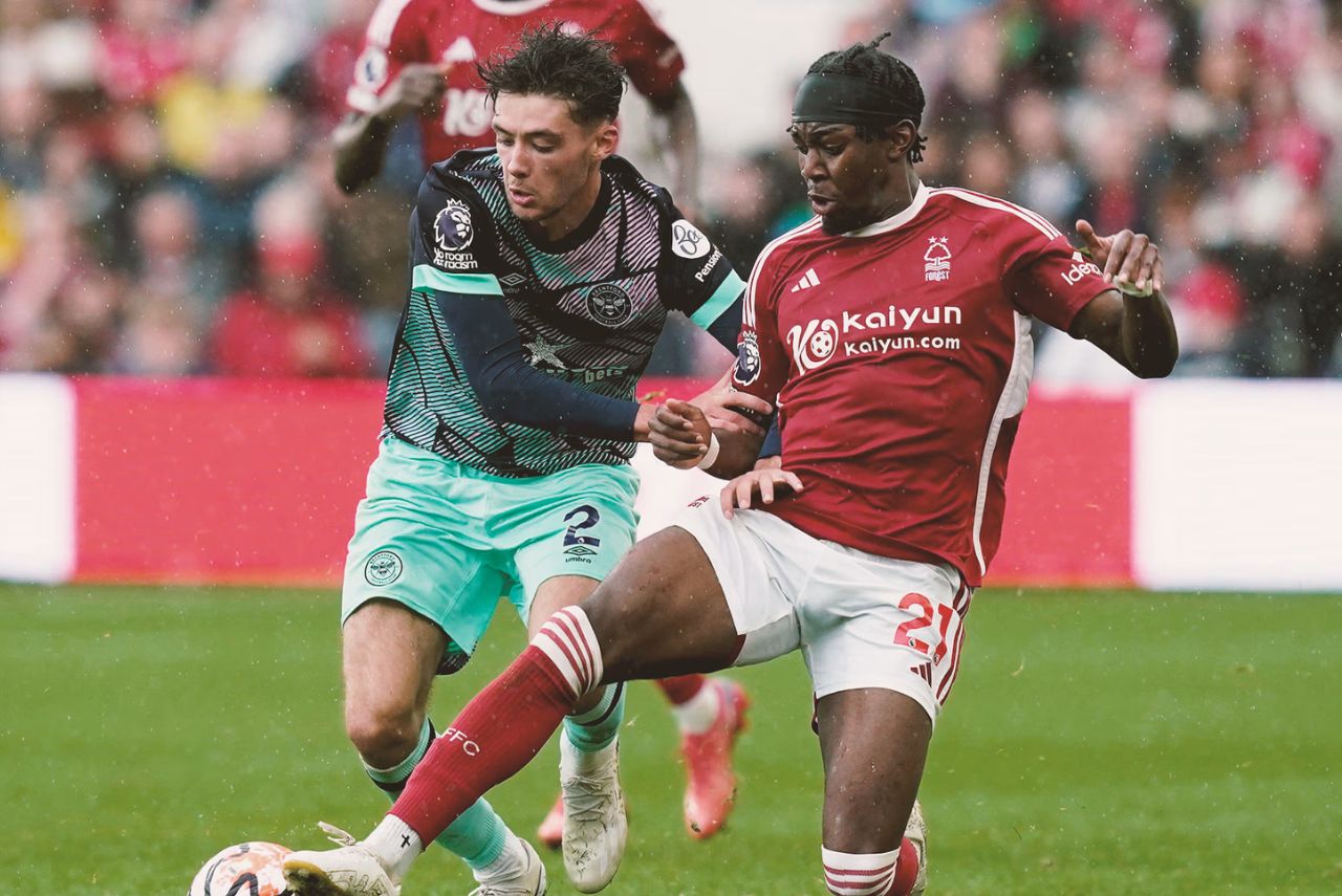 Nottingham Forest e Brentford ficaram no empate (Foto: BRentford FC/Divulgação)