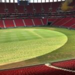 Gramado do Mané Garrincha apresenta problemas