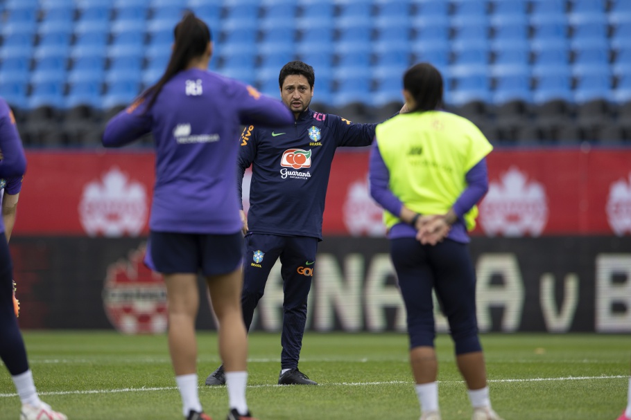 Brasil terá mudanças para segundo amistoso contra o Canadá Foto: Créditos: Leandro Lopes/CBF