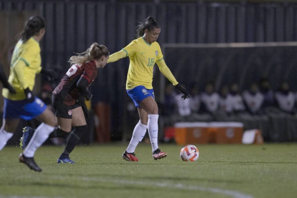 A Seleção perdeu por 2x0 para o Canadá