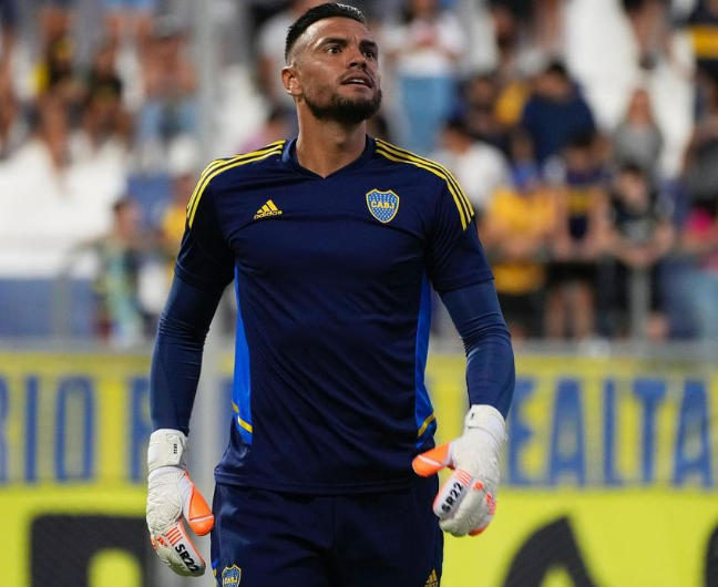 Goleiro Sergio Romero tornou-se herói do Boca Juniors na Libertadores Foto: Boca Juniors/Instagram