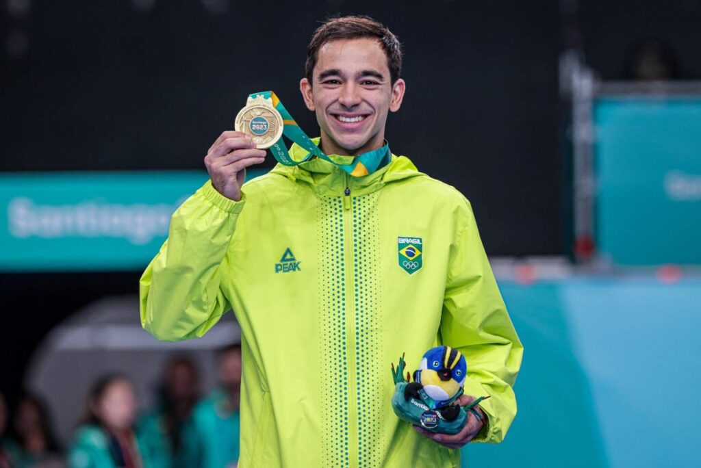 Hugo Calderano alcançou um recorde