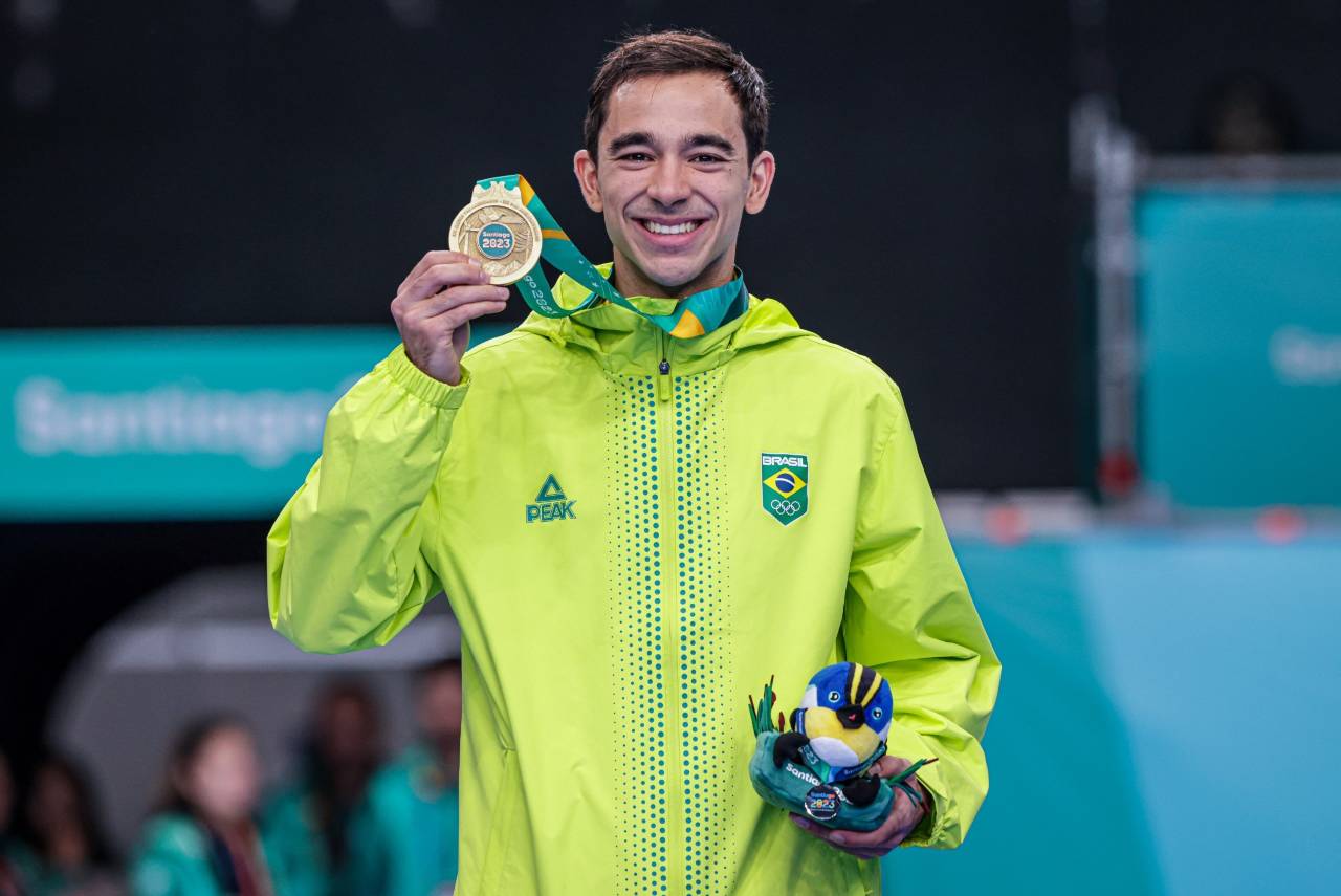 Hugo Calderano alcançou um recorde