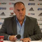 Marcos Braz, vice-presidente de futebol do Flamengo (Foto: Alexandre Vidal/CRF)