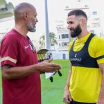 Discussão entre Nuno Espírito Santo e Benzema contribuiu para demissão do treinador (Foto: Al-Ittihad/Divulgação)