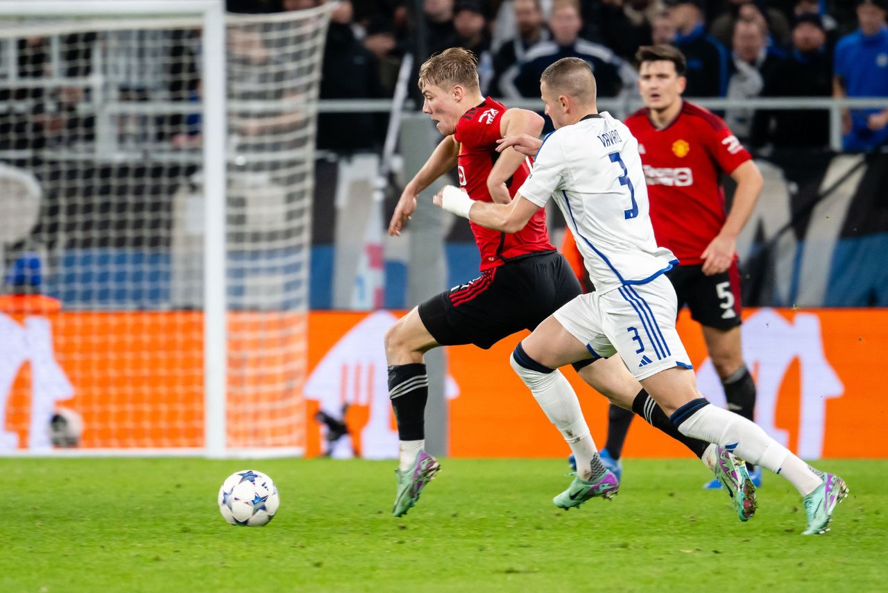 Copenhagen venceu de virada o Manchester United (Foto: ManUtd/X/Reprodução)