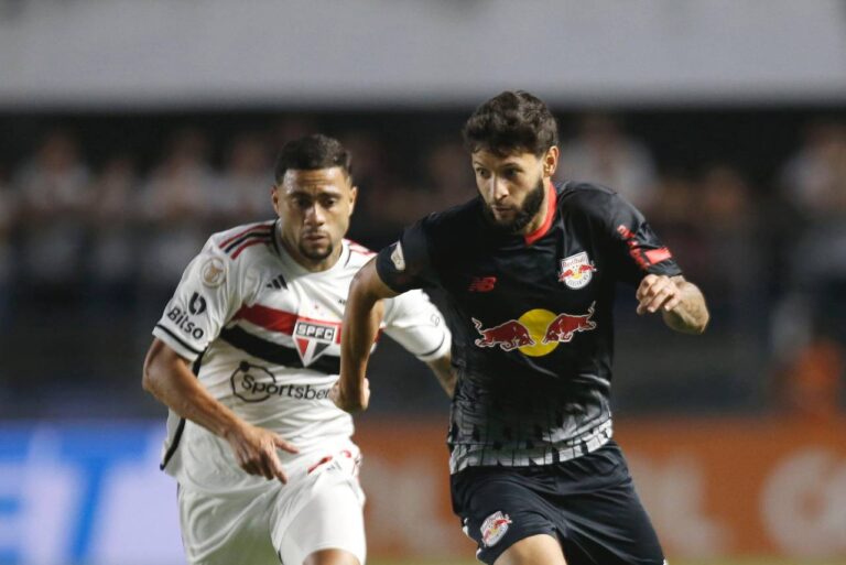 <p>Gol do São Paulo foi marcado de pênalti por Erison. Foto: Reprodução/Twitter</p>
