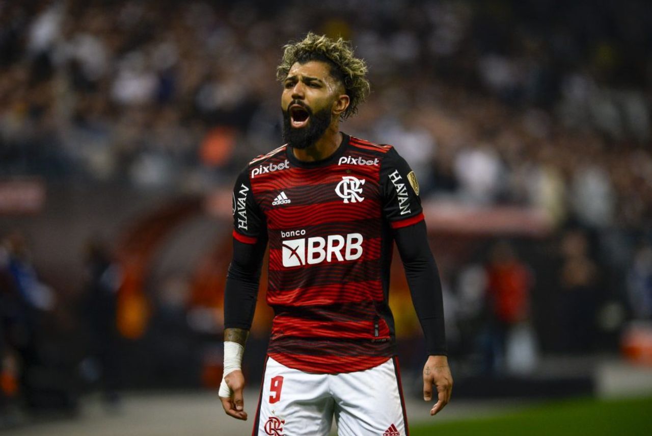 Atacante do Flamengo foi expulso pela segunda vez no Brasileirão