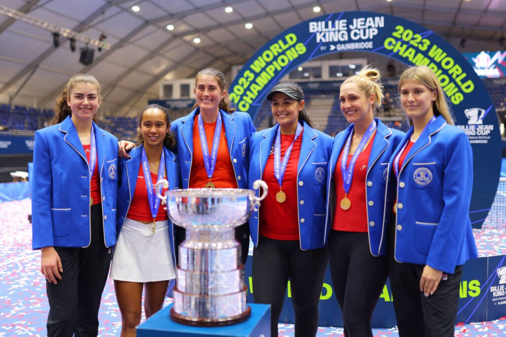 Canadá conquista sua 1ª Billie Jean King Cup Foto: Billie Jean King Cup/X