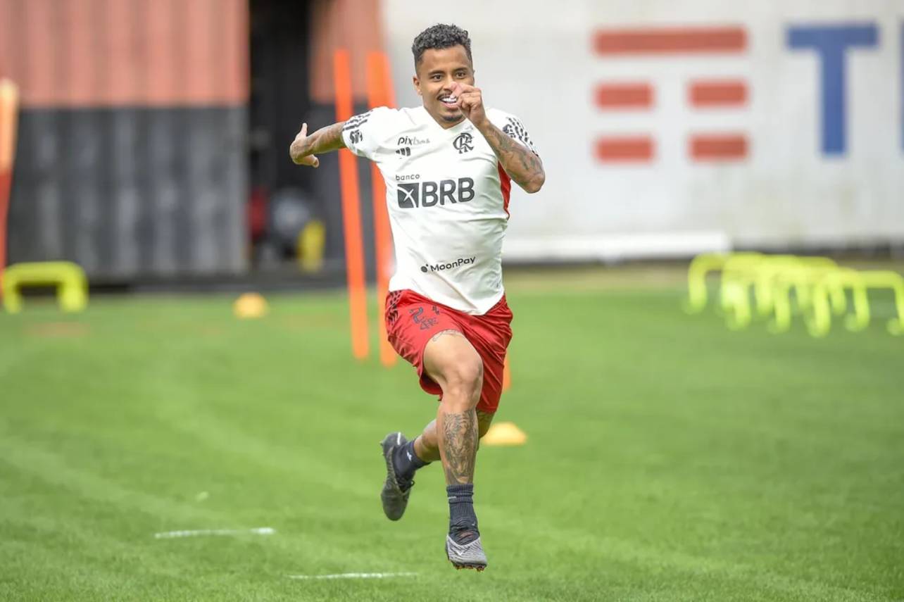 Allan está de volta aos treinos