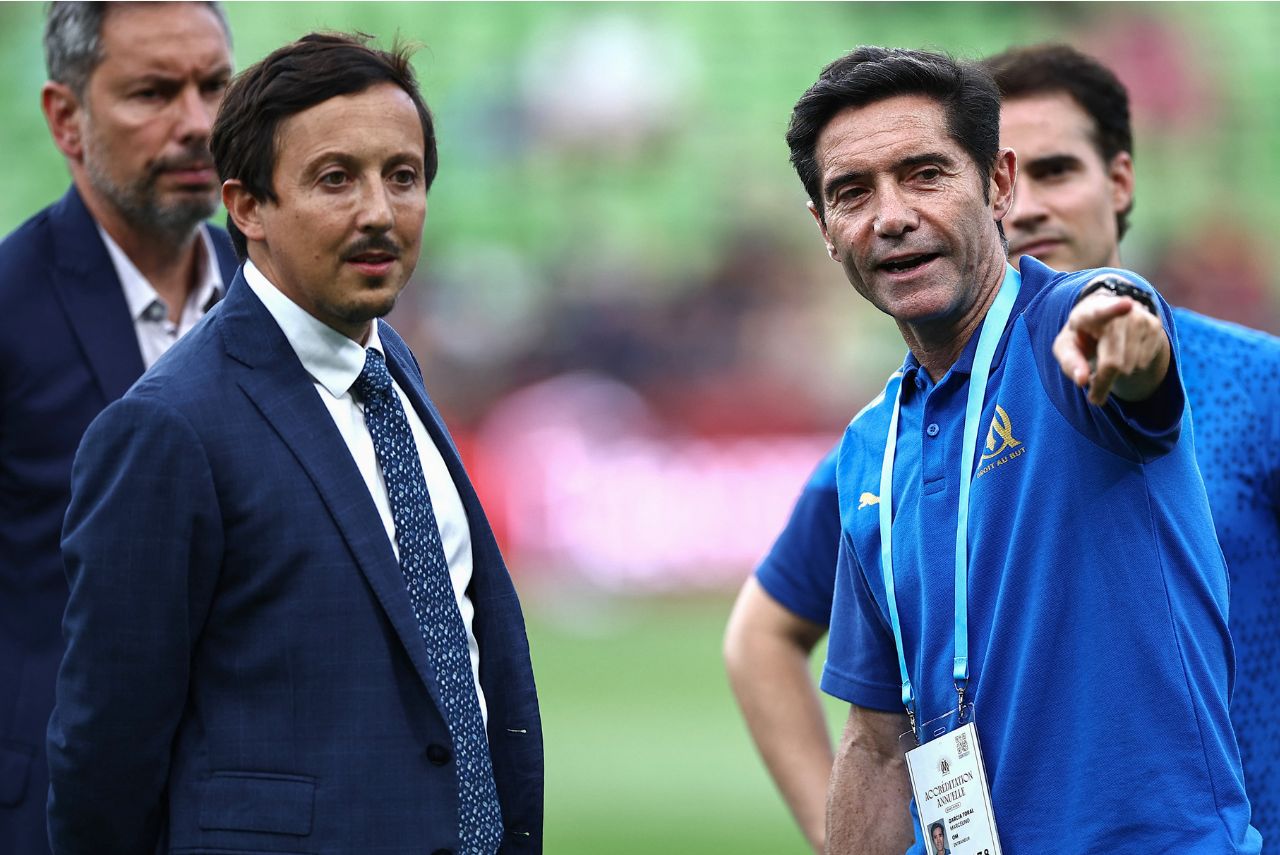 Presidente e ex-técnico do Olympique de Marselha