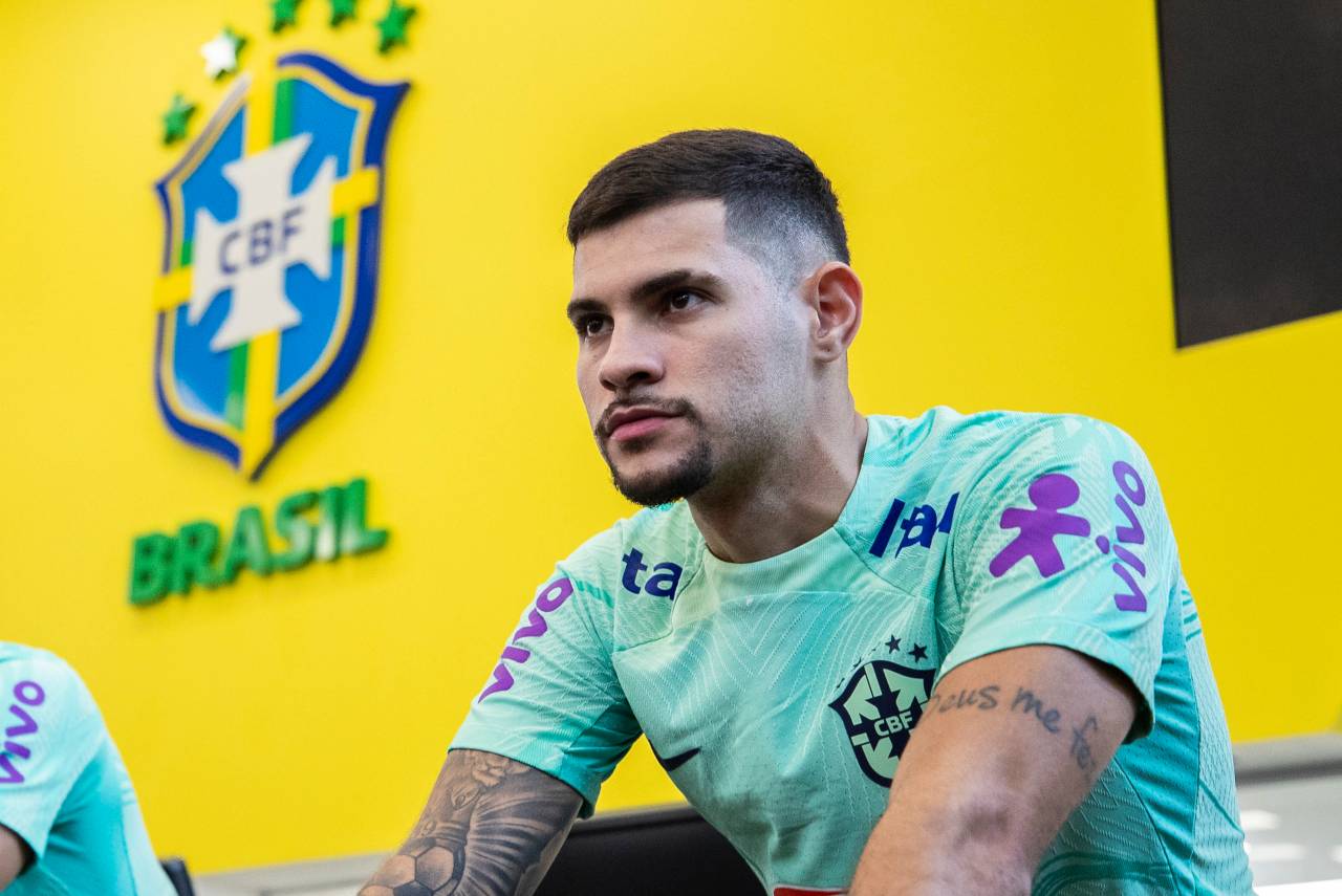 Bruno Guimarães elogiou Endrick