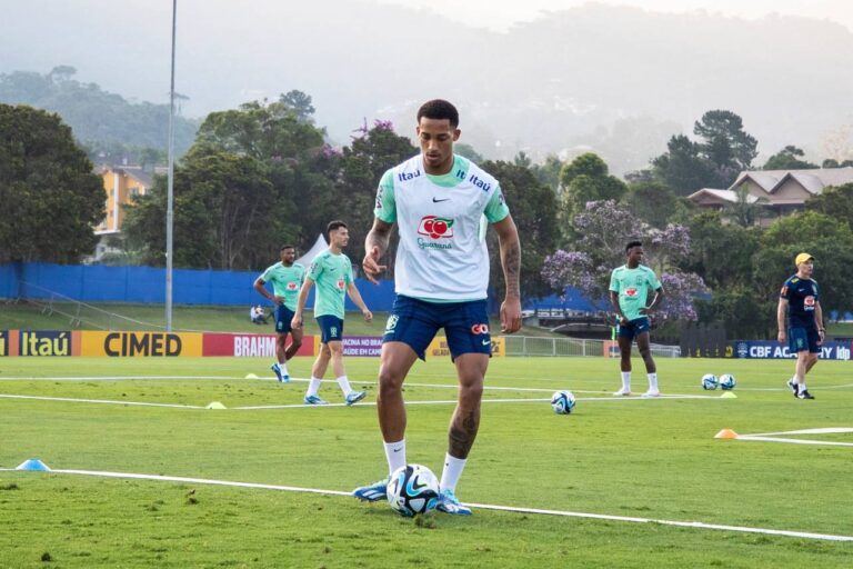 <p>O Brasil enfrenta a Colômbia pelas Eliminatórias nesta quinta-feira (16). Foto: Joilson Marconne / CBF</p>
