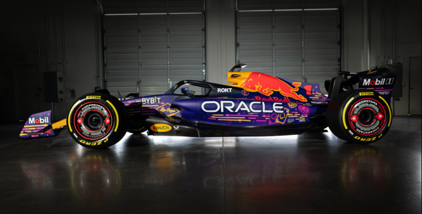 Red Bull apresenta pintura para o GP de Las Vegas de Fórmula 1 Foto: Red Bull Racing/X