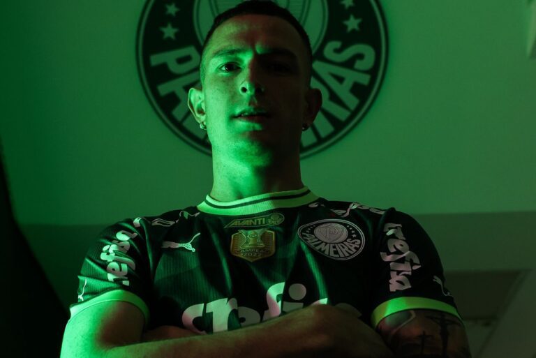 <p>Aníbal Moreno vai reforçar elenco do Palmeiras em 2024 (Foto: Palmeiras/Divulgação)</p>
