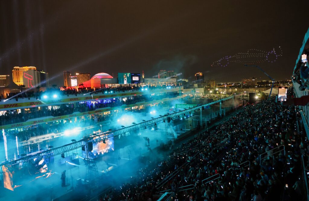 Fórmula 1 retorna a Las Vegas após 41 anos com circuito inédito Foto: Fórmula 1/X
