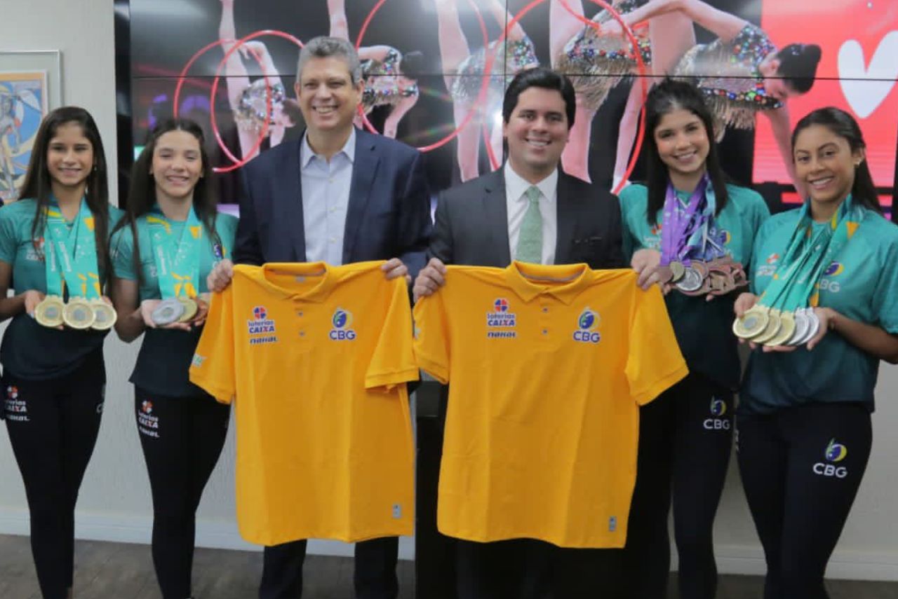 Governo Federal apoiou candidatura do Brasil ao Mundial de Ginástica Rítmica (Foto: Ronaldo Caldas/CBG)