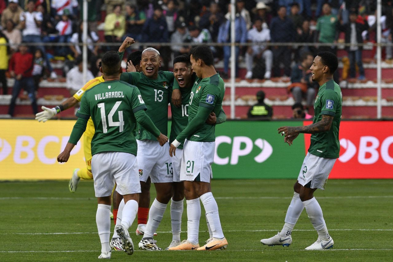 Bolívia x Peru