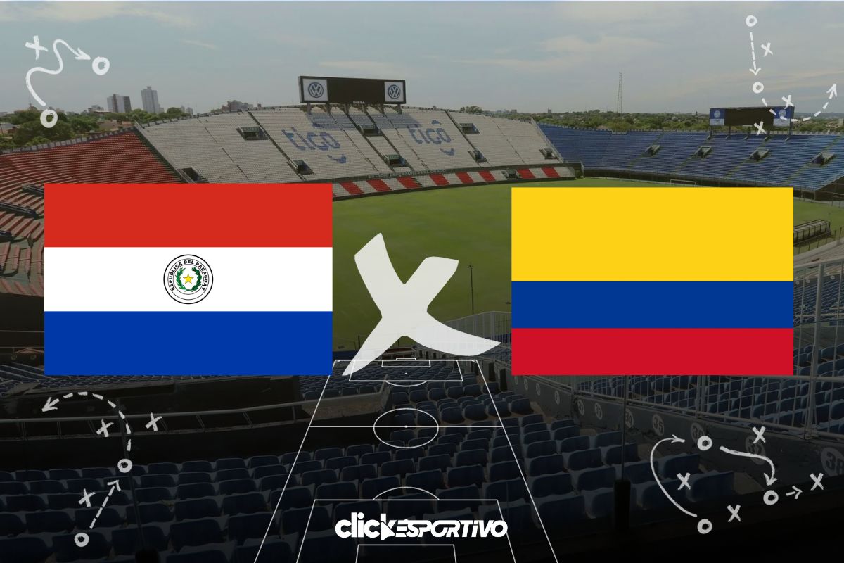 Paraguai x Colômbia - Eliminatórias para a Copa 2026