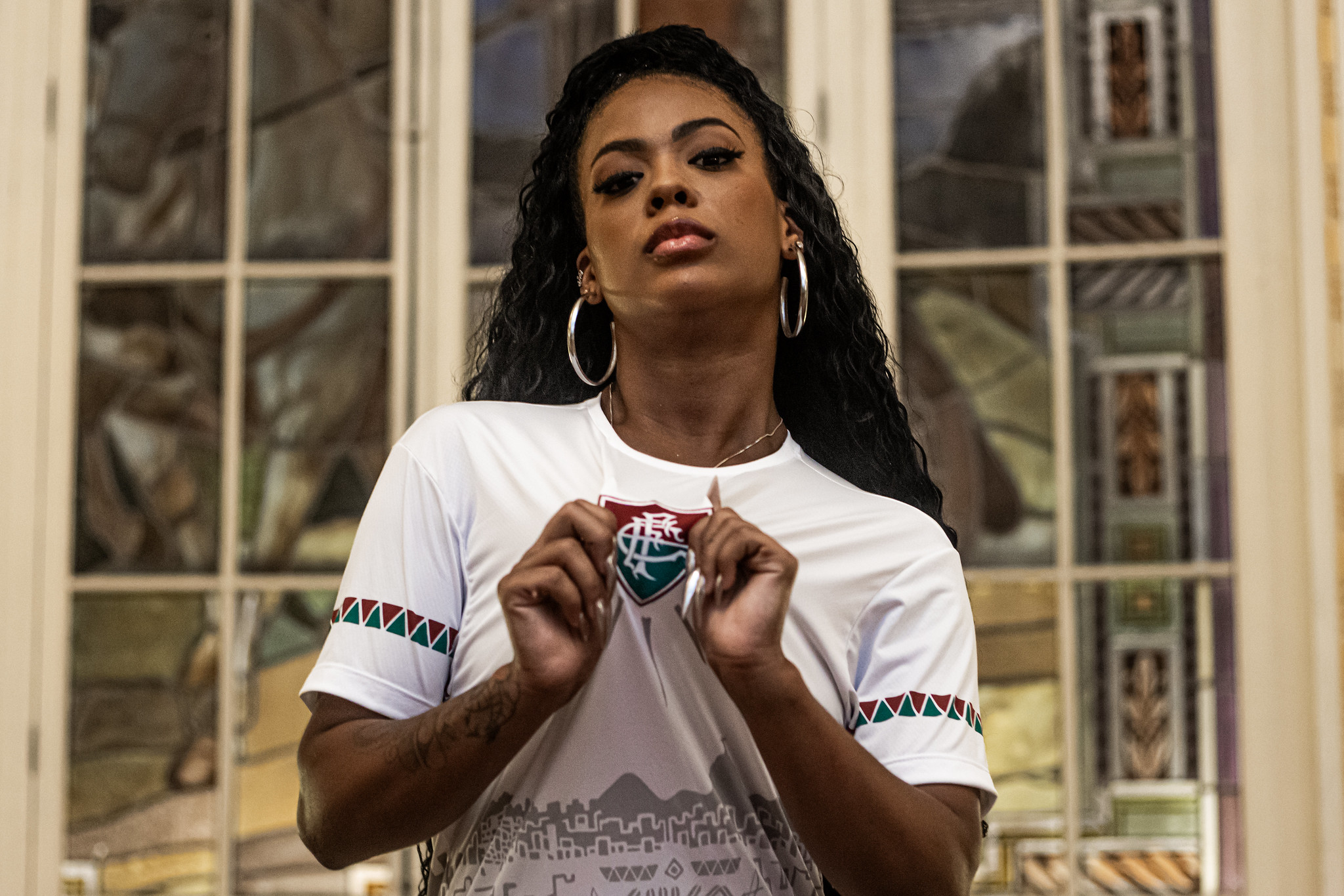 Fluminense lança camisa no Dia da Consciência Negra em homenagem a Chico Guanabara Foto: Marina Garcia/FFC