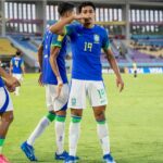 Brasil derrotou o Equador nas oitavas da Copa do Mundo Sub-17