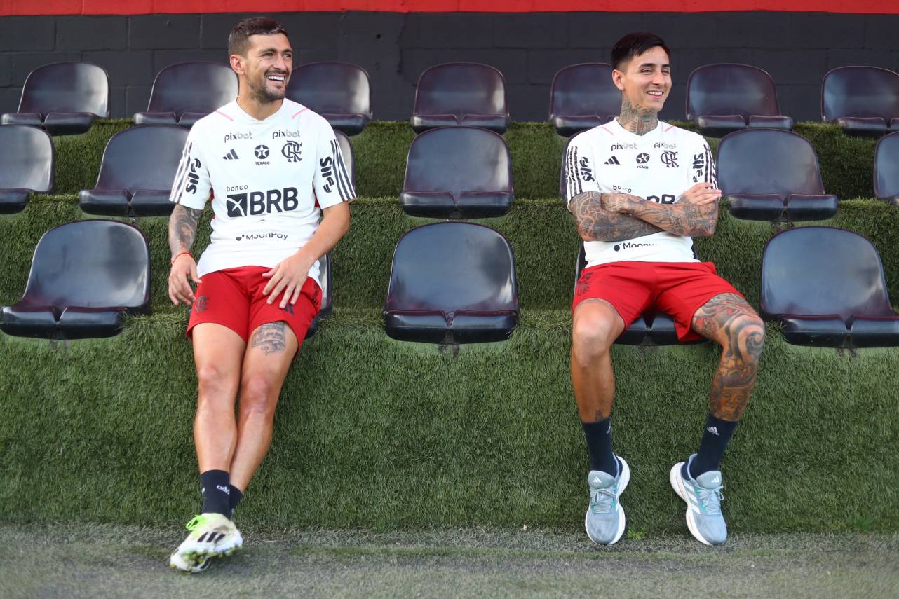 Flamengo contou com retorno de Arrascaeta e Pulgar