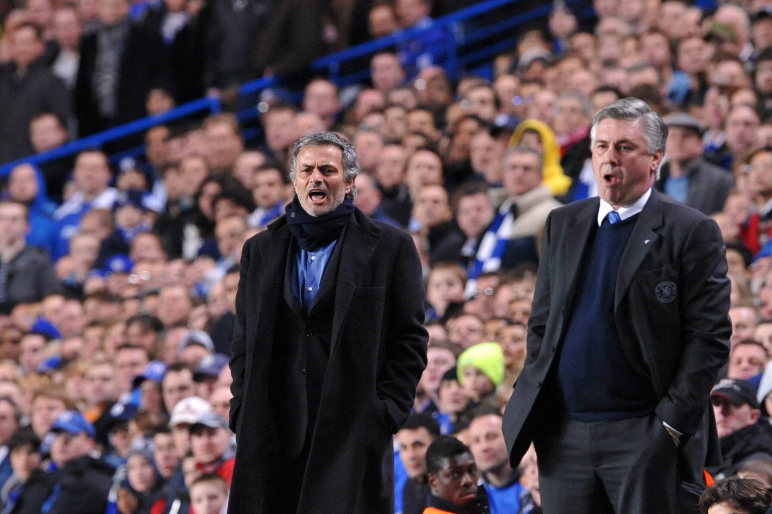 Mourinho aconselha Ancelotti a permanecer no Real Madrid e recusar seleção brasileira Foto: GIUSEPPE CACACE/AFP
