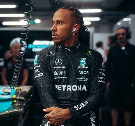 <p>Hamilton durante a última temporada da F1. Foto: Reprodução/Redes Sociais</p>
