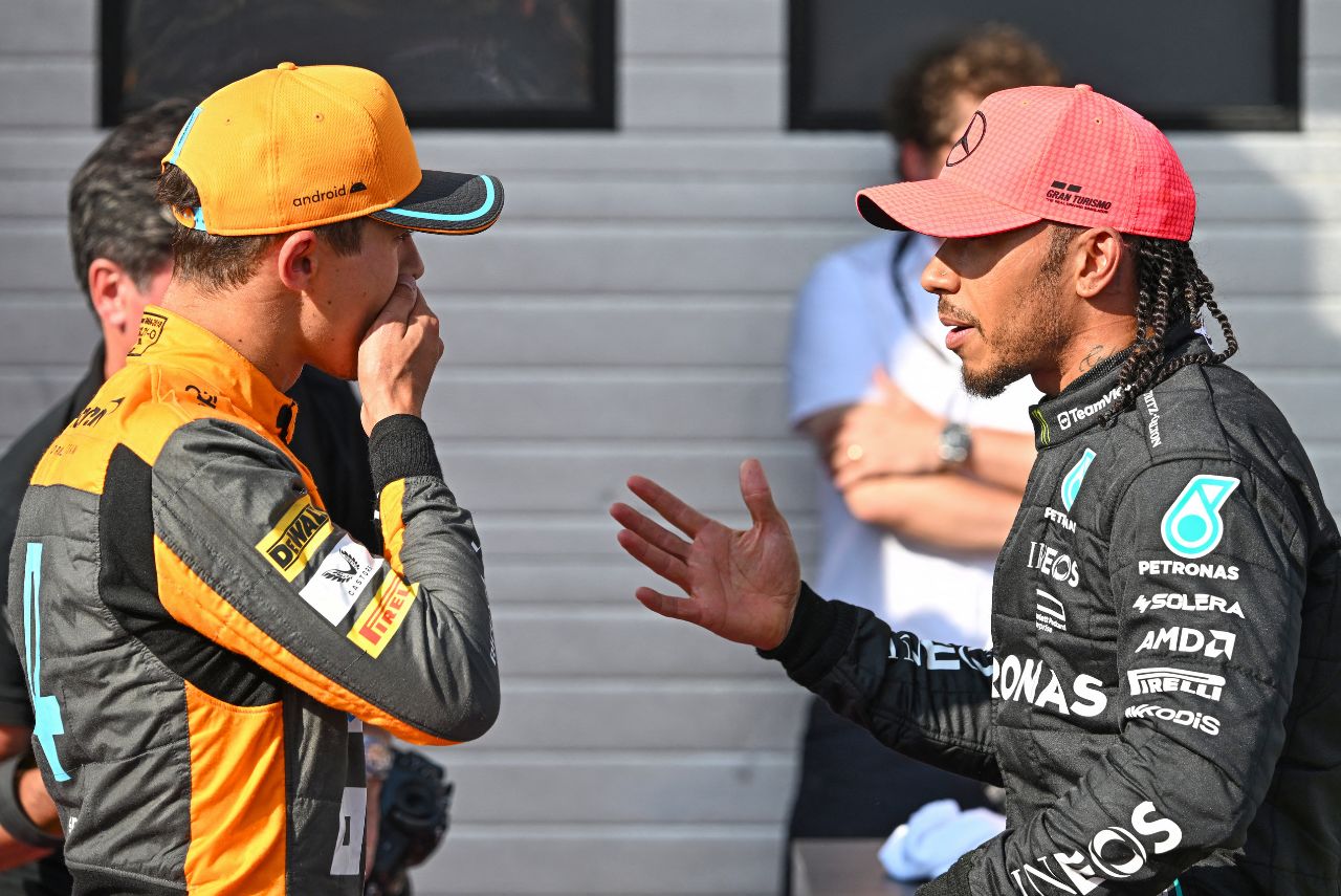 Verstappen e Hamilton em Budapeste