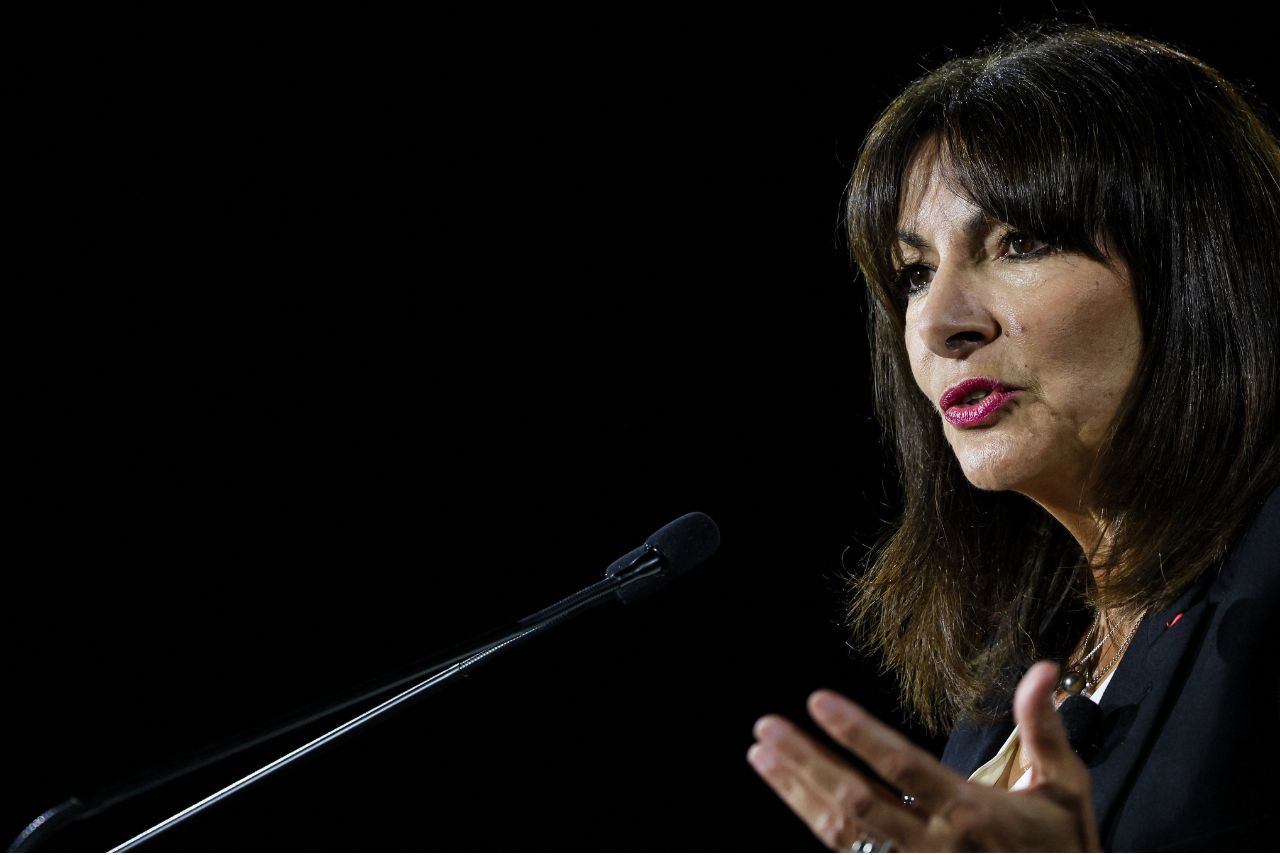 Anne Hidalgo, prefeita de Paris (Foto: Alain Jocard/AFP)
