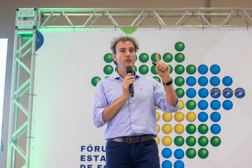 Emanuel Rego em evento do Comitê Brasileiro de Clubes