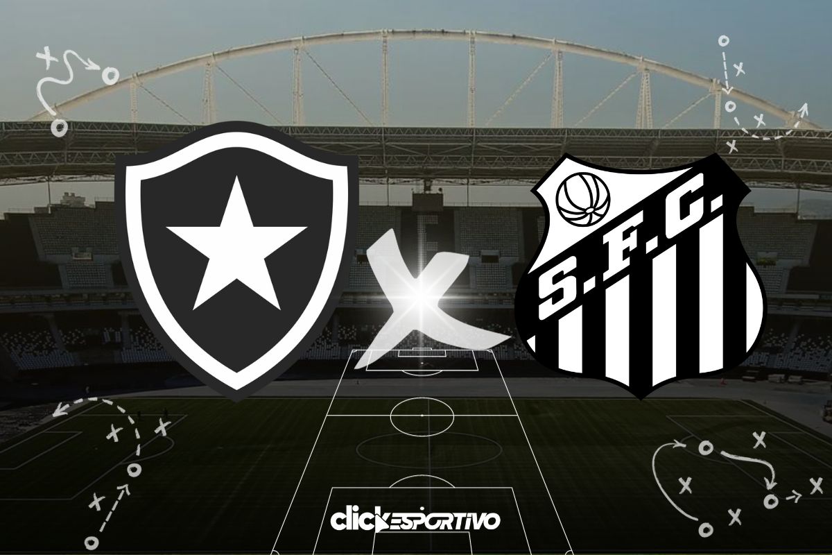 Botafogo x Santos - Série A 2023