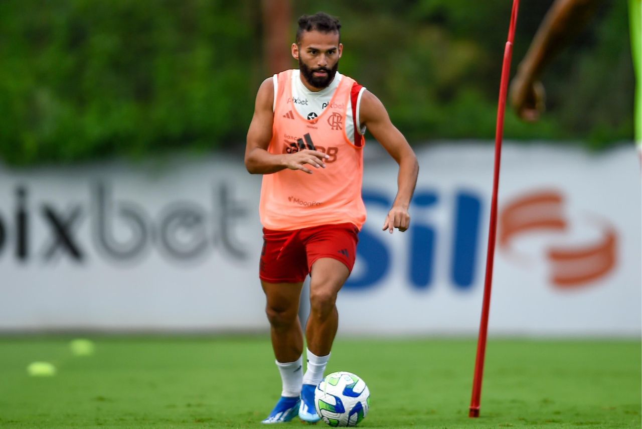 Thiago Maia será o substituto de Pulgar no meio-campo do Flamengo