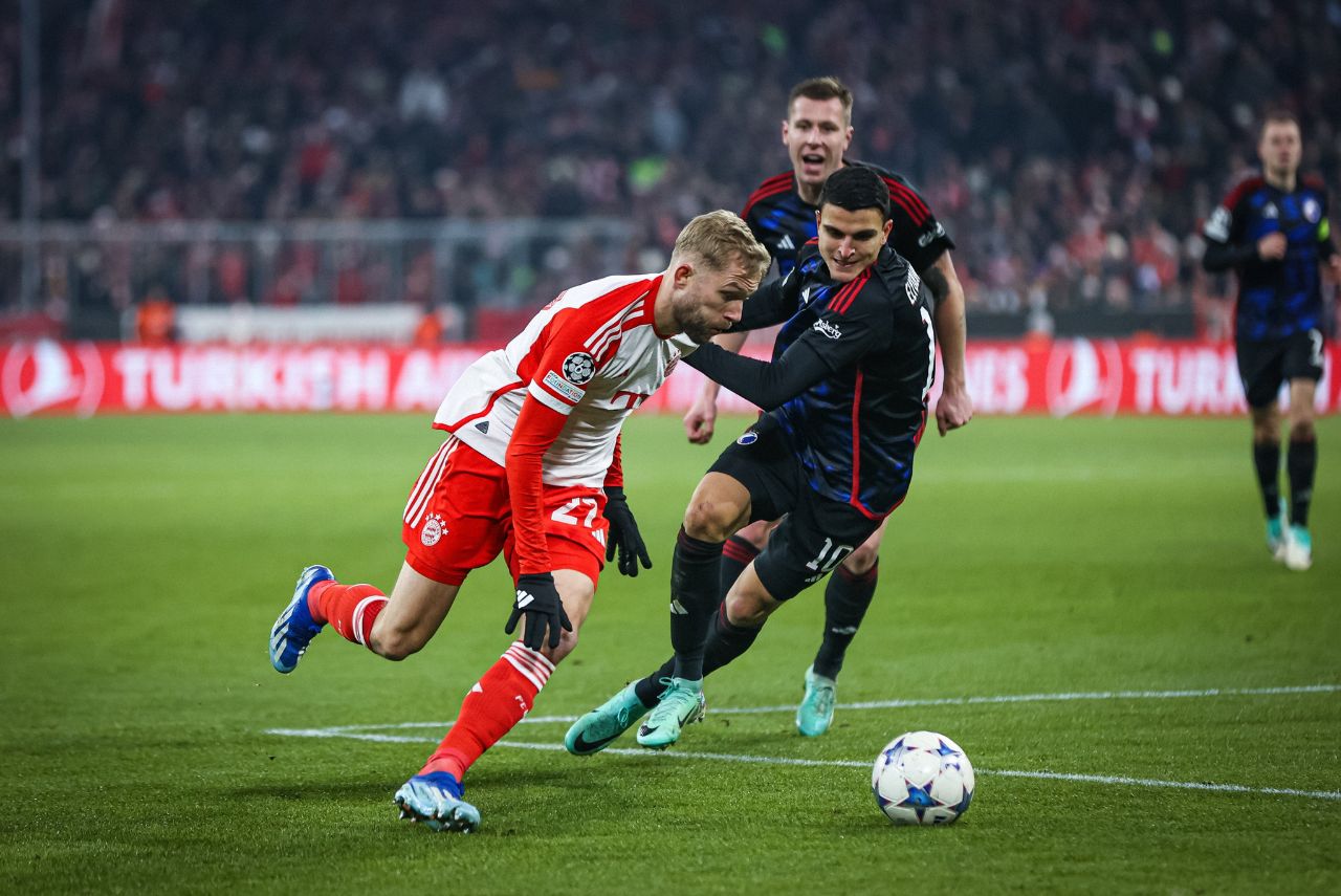 Bayern e Copenhagen ficaram no empate em duelo sem grandes emoções (Foto: X/Reprodução)