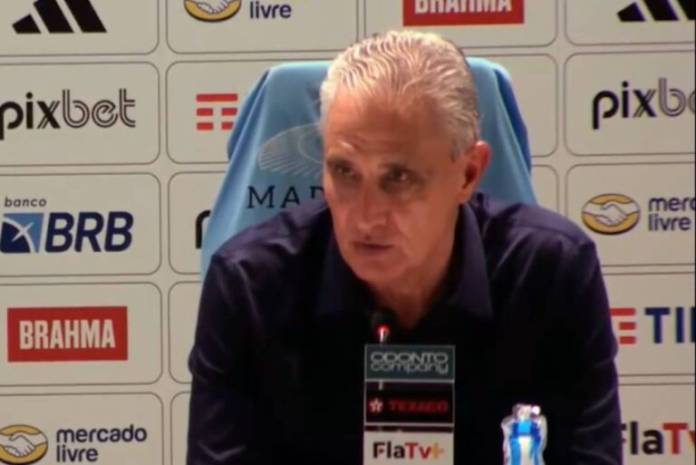 <p>Tite também falou sobre as mexidas que segundo ele &#8220;descompactaram&#8221; o time. Foto: Reprodução/Fla TV</p>
