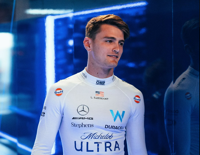 Williams renova com Logan Sargeant para 2024 Foto: Williams/X