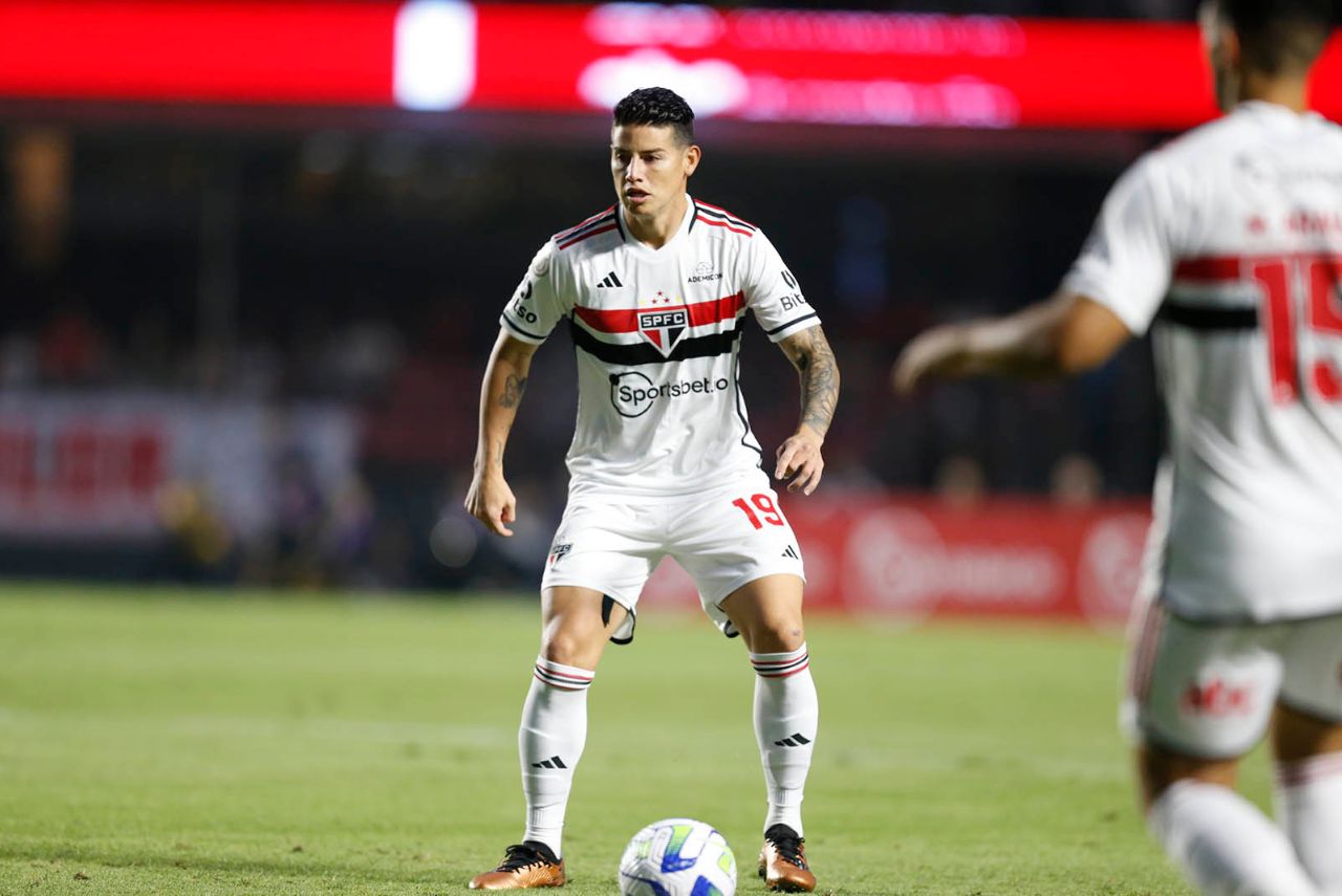 James Rodríguez no São Paulo