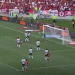 Flamengo venceu o Cuiabá na 37ª rodada do Brasileirão (Foto: OneFootball/Reprodução)