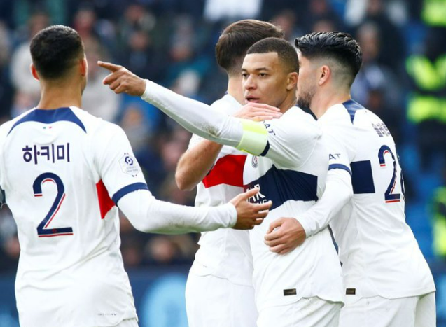 PSG vence Le Havre pela Ligue 1 Foto: PSG/X