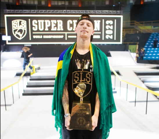 Giovanni Vianna venceu o SLS Super Crown Foto: SLS/X