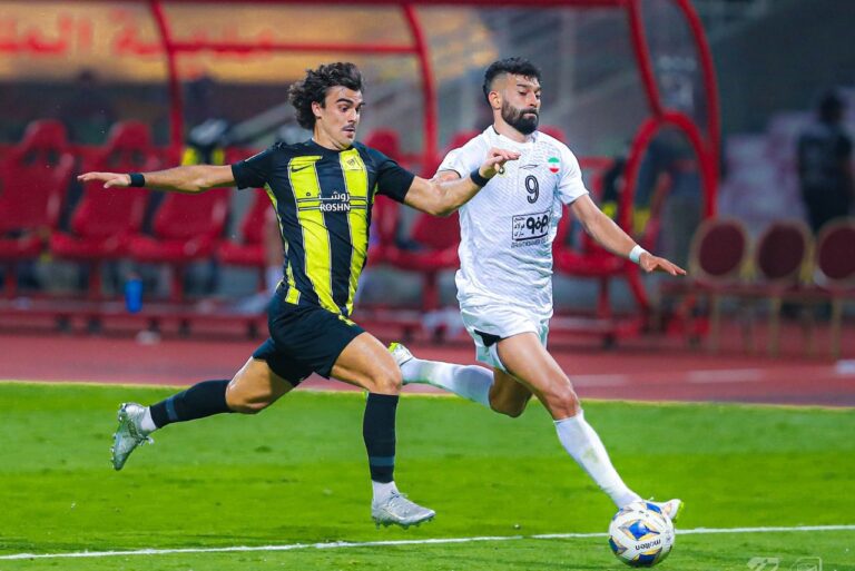 <p>Jota fez o gol da vitória do Al-Ittihad sobre o Sepahan (Foto: Divulgação/Al-Ittihad)</p>
