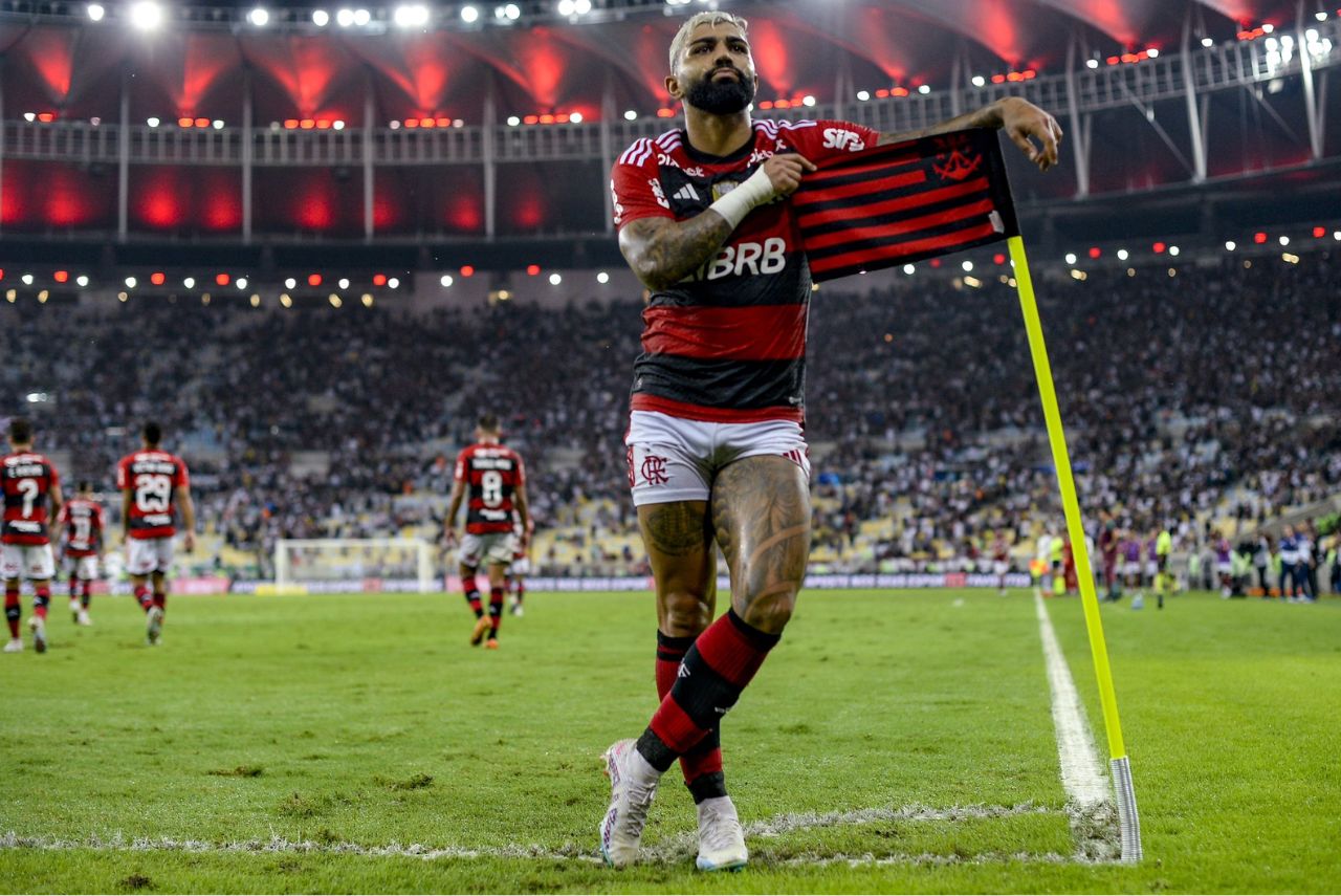 Gabigol tem 56 jogos pelo Flamengo na temporada
