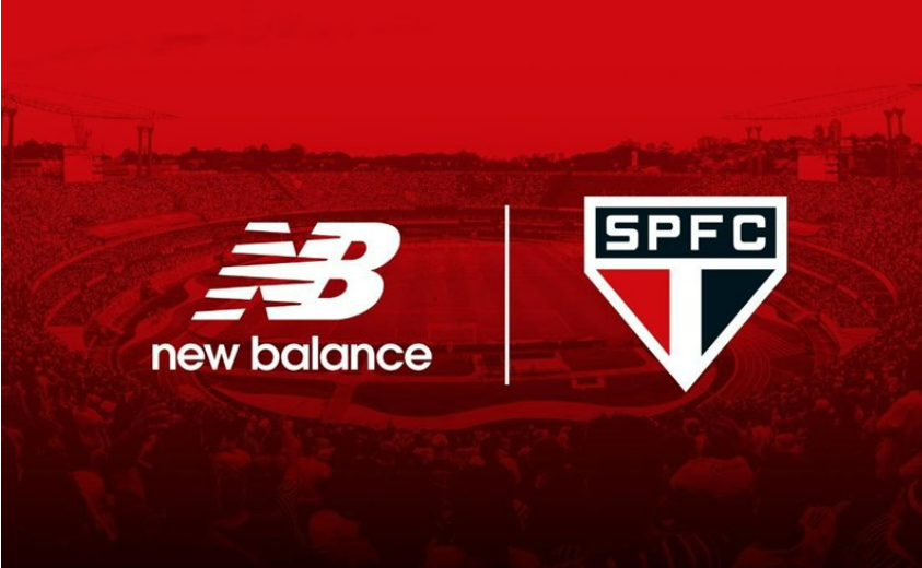 São Paulo fechou acordo com New Balance para fornecimento de material esportivo Foto: São Paulo/Divulgação