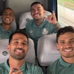 Dudu viajou com elenco do Palmeiras para Belo Horizonte (Foto: Instagram/Reprodução)