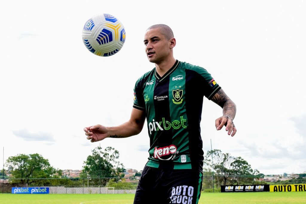 Wellington Paulista marcou 14 gols em 56 jogos na sua passagem pelo América-MG (Foto: Mourão Panda/AFC)