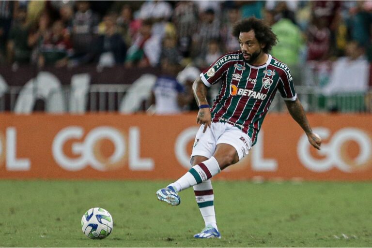 <p>Marcelo é um dos destaques do Fluminense. Foto: Lucas Merçon/Fluminense FC </p>
