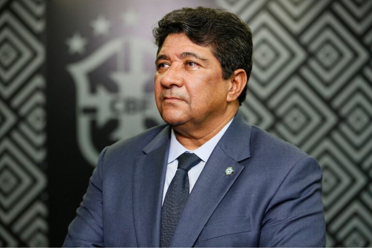 <p>Ednaldo Rodrigues foi afastado da presidência da CBF (Foto: Rafael Ribeiro/CBF)</p>
