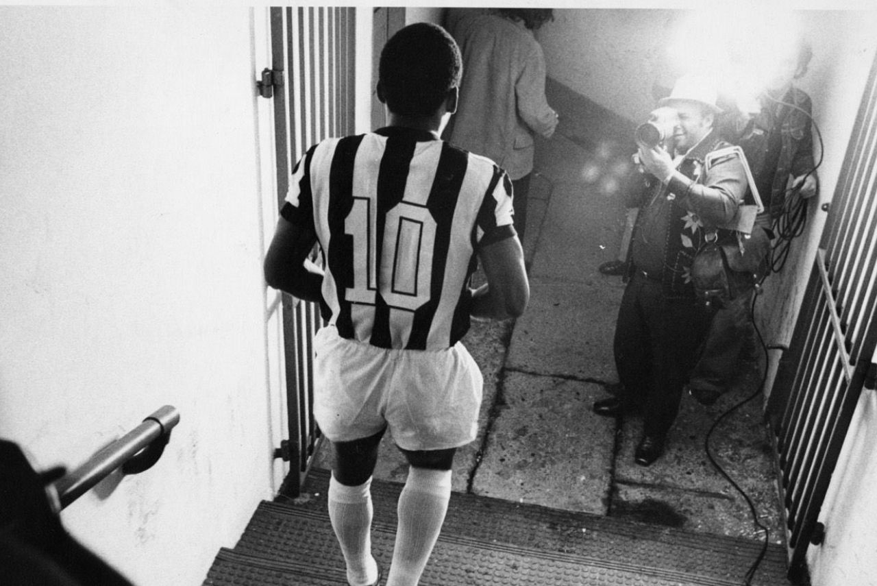 Pelé em tempos de Santos