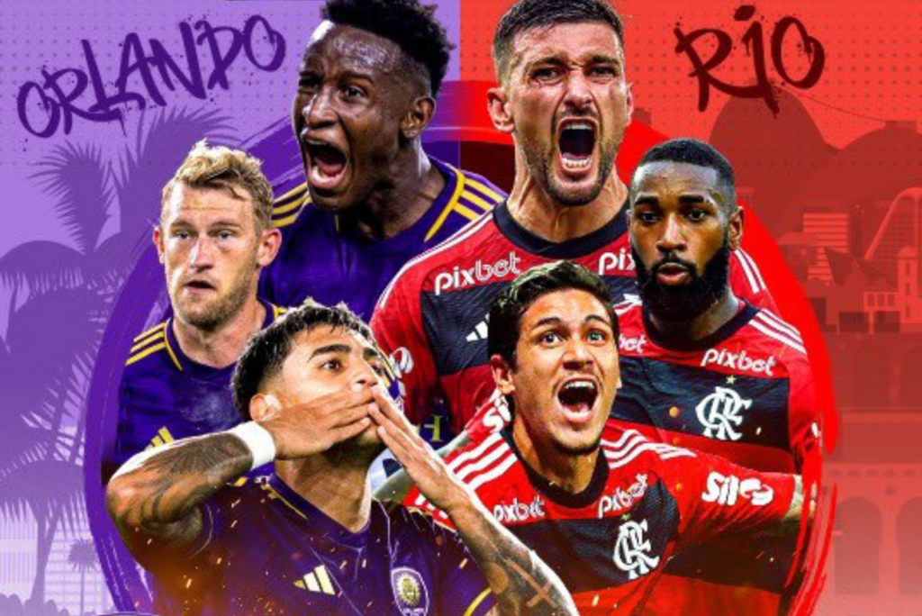Orlando City receberá o Flamengo em amistoso nos EUA (Foto: X/Reprodução)