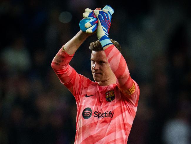 Ter Stegen passa por cirurgia "satisfatória" para lesão lombar Foto: Barcelona/X/Divulgação